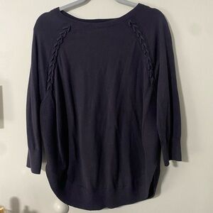 Style & Co Purple Sweater